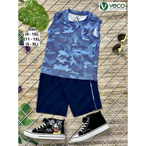 BỘ THUN NAM VECO WASH 28-30kg