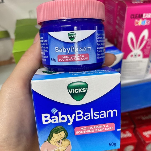 Dầu bôi ấm ngực vick