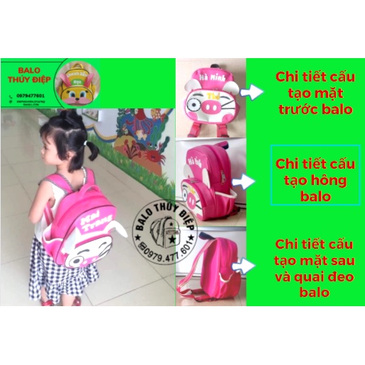Balo mẫu giáo cho bé có lót