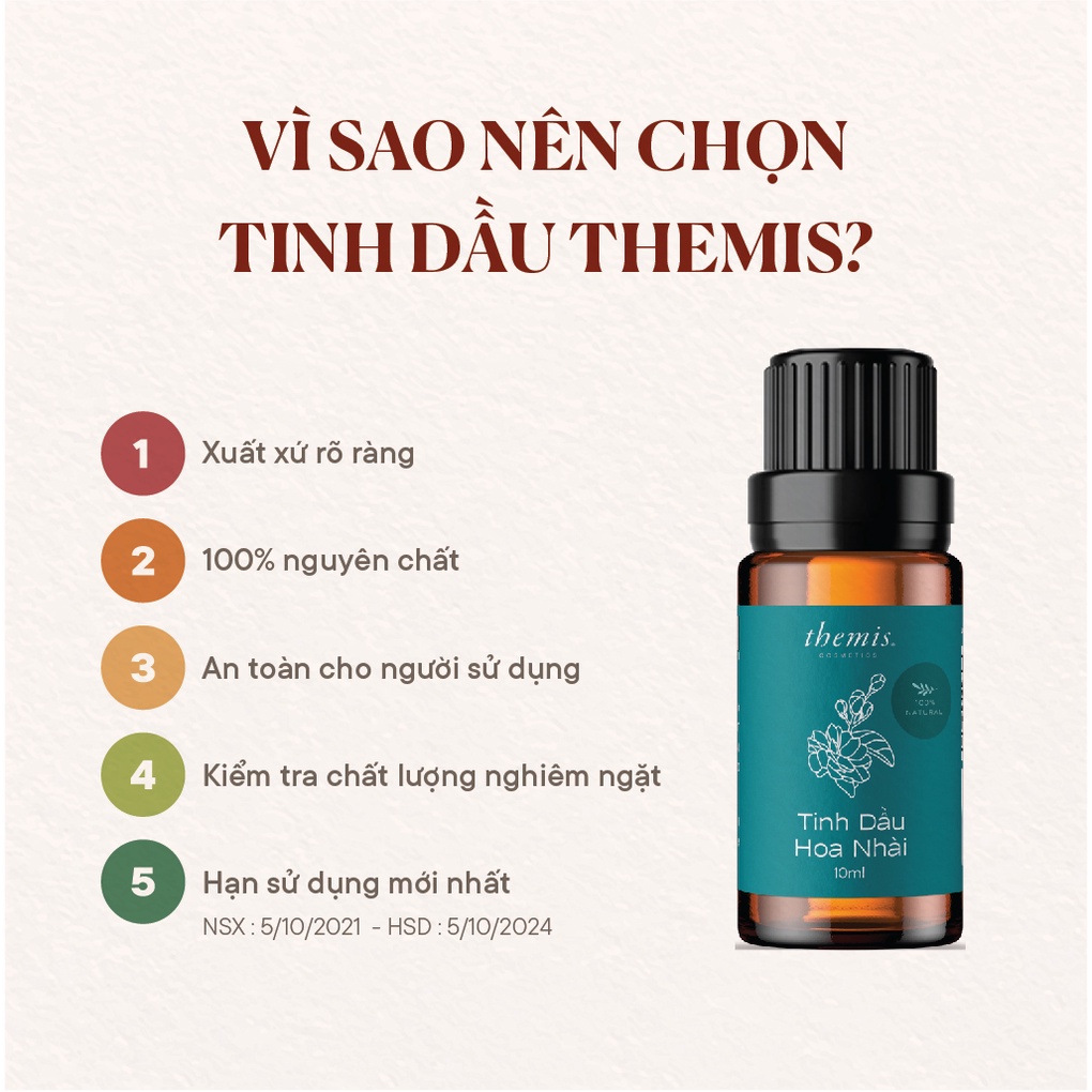 Tinh Dầu Nguyên Chất Themis 10ml