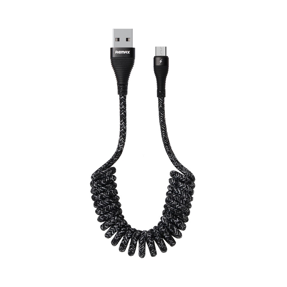 CÁP SẠC LÒ XO XOẮN MICRO USB REMAX RC-139M