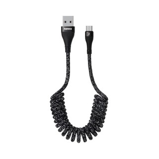 CÁP SẠC LÒ XO XOẮN MICRO USB REMAX RC-139M