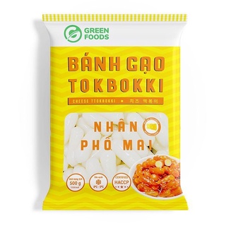 [Tokbokki] Bánh Gạo Nhân Phô Mai Tokbokki rất béo và thơm ngon 500g