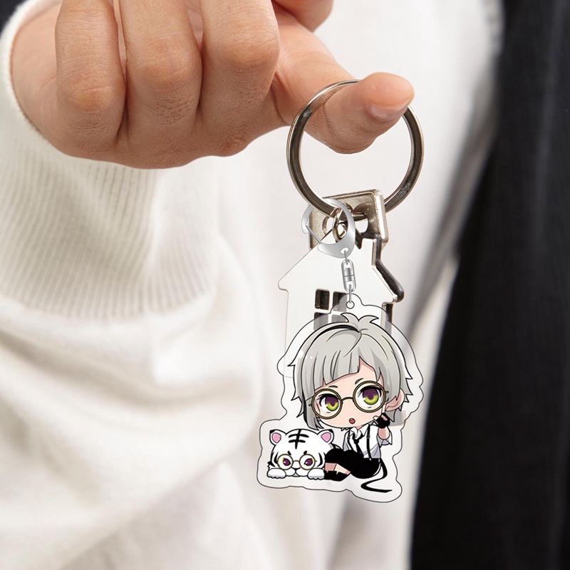 Tmdbyx Móc Khóa Hình Hoạt Hình Bungo Stray Dogs Đáng Yêu