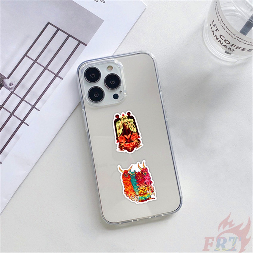 ❉ Quái vật. Hình Dán Quái Vật Nghệ Thuật Series 01 ❉ Bộ 50 Sticker Chống Thấm Nước Họa Tiết Doodle Hợp Thời Trang