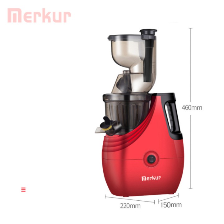 Máy ép trái cây cao cấp, thương hiệu Merkur JE-B02B - Công suất 150W - Dung tích: 800-1000ml - Hàng Nhập Khẩu