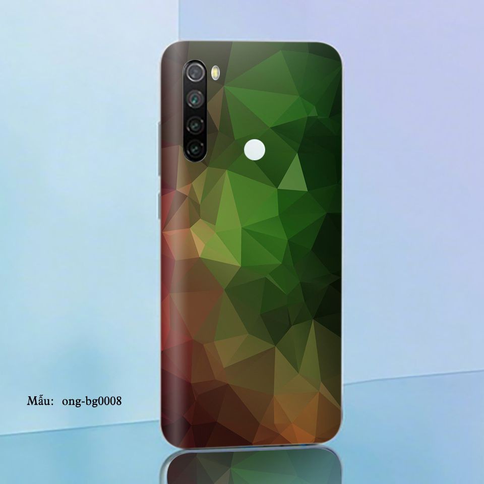 Skin dán cho các dòng điện thoại Xiaomi Mi6 - Mi7 - Mi8 - Mi9 in hình vân kim cương nhiều màu sắc cực đẹp