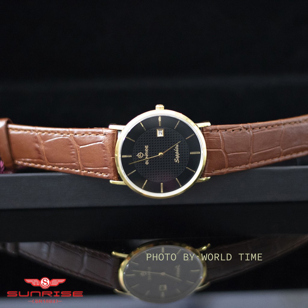 Đồng Hồ Nam Sunrise DM6929SWA [ Full Hộp , Thẻ BH 3 Năm ] - Kính Sapphire Chống Xước , Chống Nước | BigBuy360 - bigbuy360.vn