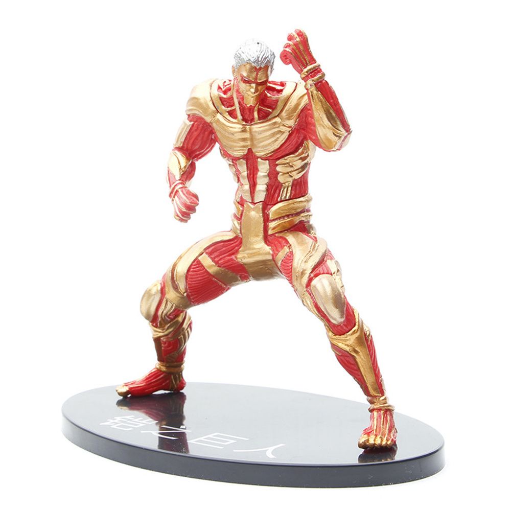 BRAUN Mô hình nhân vật phim Attack on Titan 16cm bằng PVC