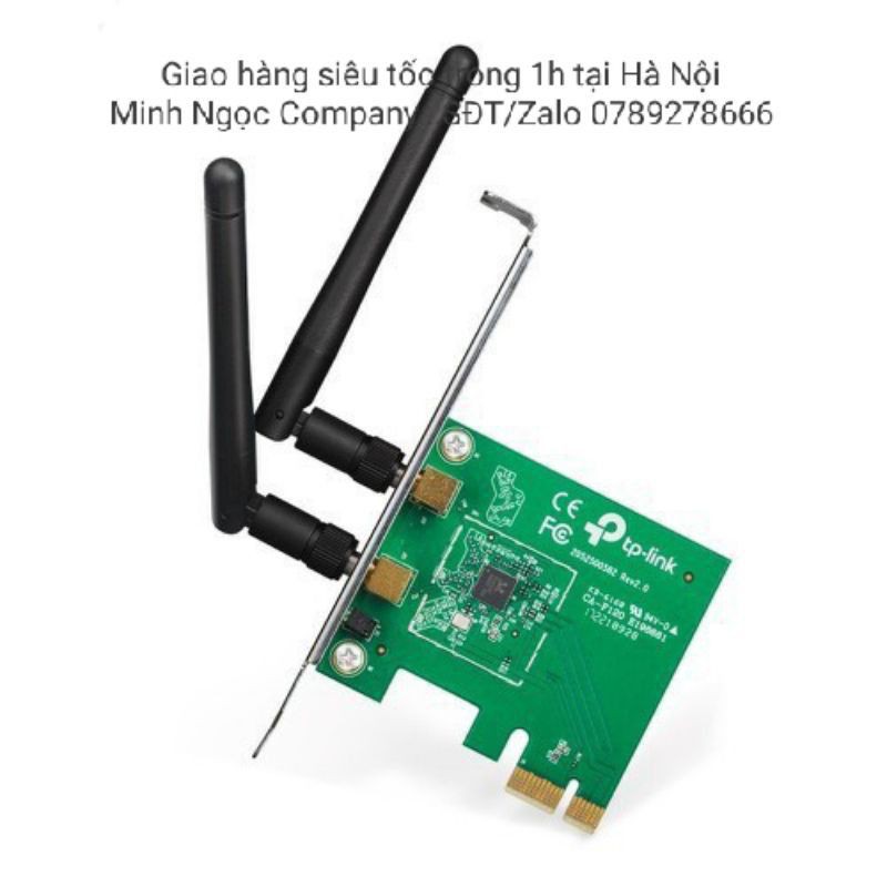 Card mạng thu WiFi Tp-Link TL-WN881ND 2 Anten 300Mbps - Hàng Chính Hãng