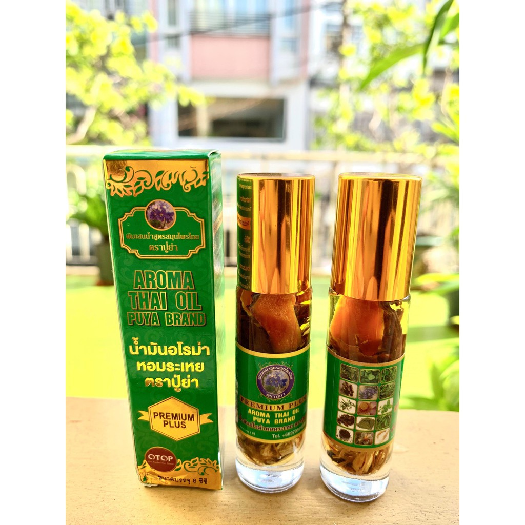 Dầu lăn thảo dược Herbal Liquid Balm Puya Brand