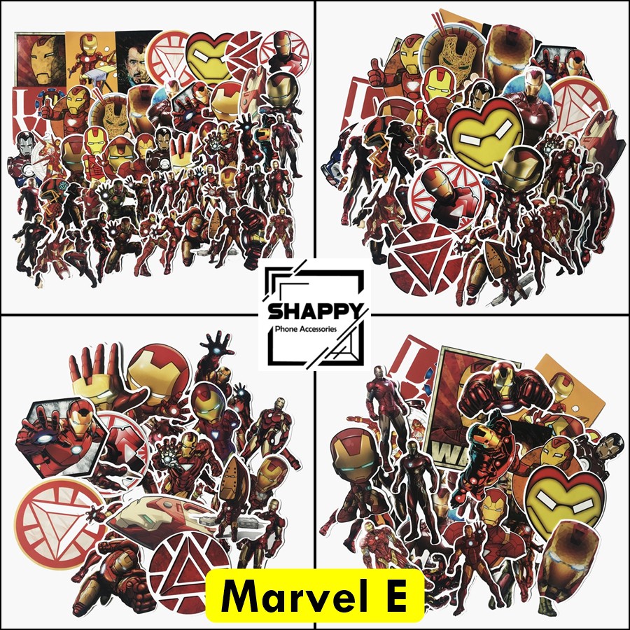Sticker Dán Siêu Anh Hùng PVC Chống Thấm Nước | Dán Laptop - Dán Nón Bảo Hiểm - Dán Xe - Dán Vali [Shappy Shop]