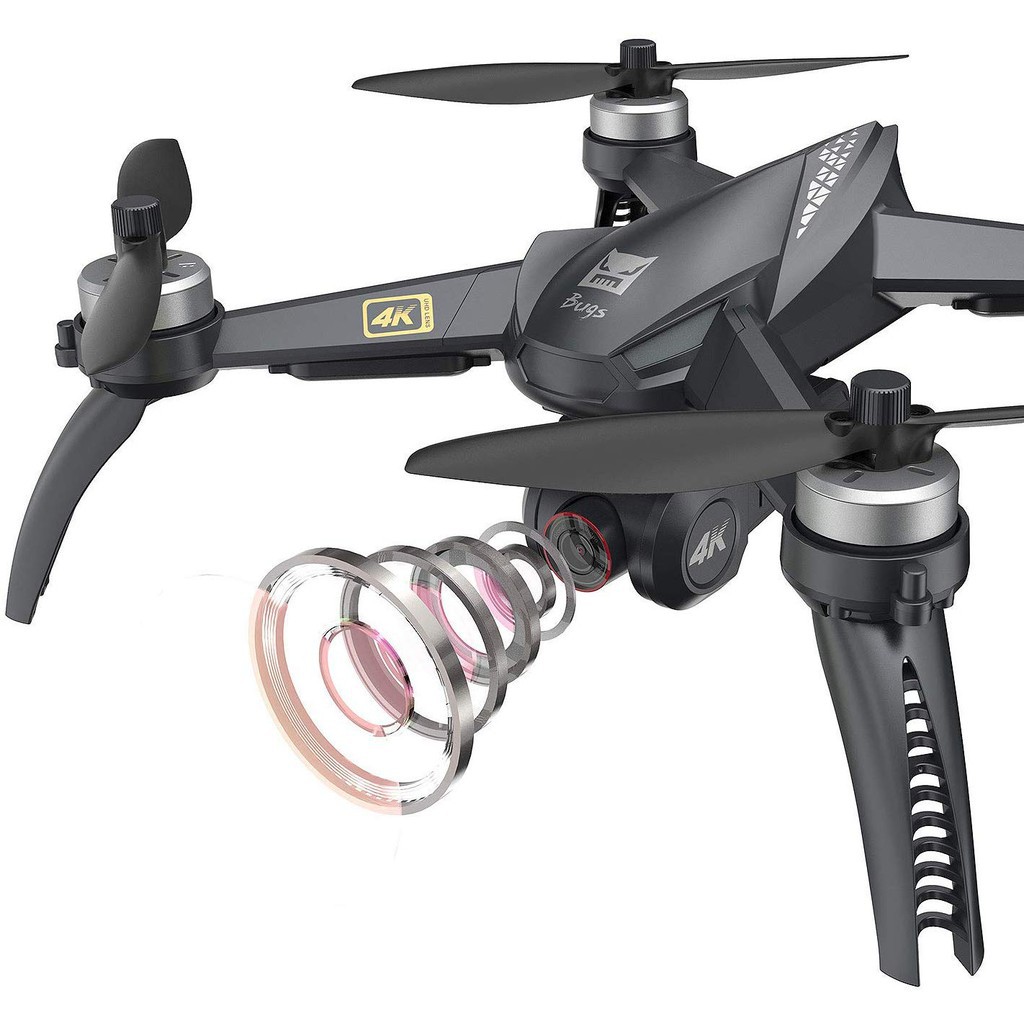 (giá khai trương) [BẢN 4K] Flycam MJX Bugs 5W 4K PRO 2020 2 GPS Tự Động Quay Về Camera FPV WIFI 4K 5G, Tự Bay Theo Chủ