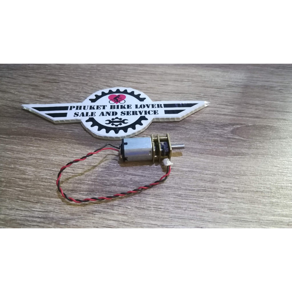 Động cơ bánh răng nhỏ N20 DC3V-6V Thép DC 60RPM Hộp số siêu nhỏ Điện