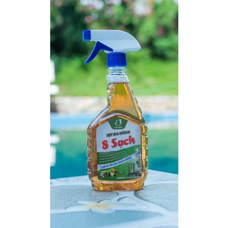 Xịt đa năng thảo dược 8 sạch an thái hưng, kháng khuẩn, làm sạch, khử mùi, lưu hương,xua đuổi côn trùng