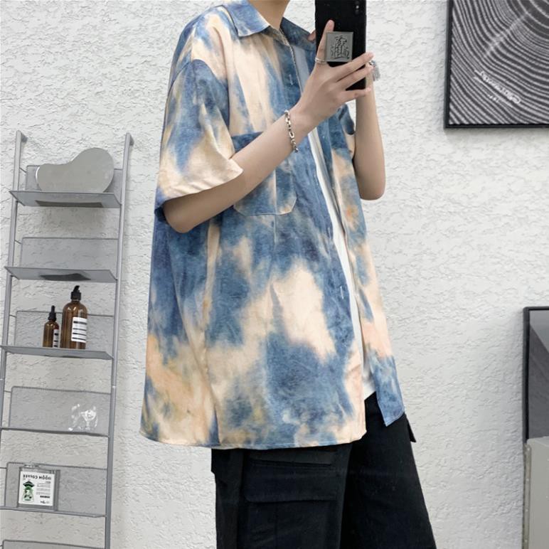 [HÀNG HIỆU] Áo Sơ Mi Tay Ngắn Thời Trang Dành Cho Nam | BigBuy360 - bigbuy360.vn