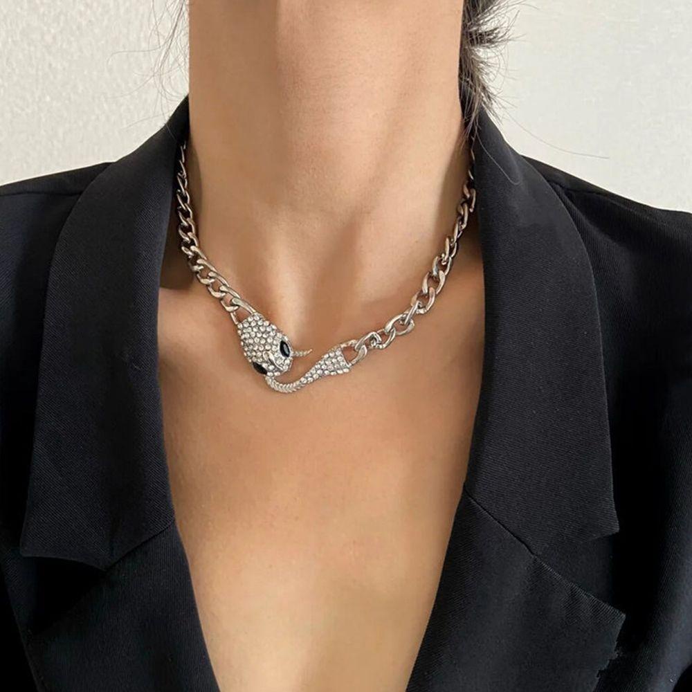 Vòng cổ Thời Trang Cá Tính Cho Cặp Đôi|Vòng cổ Hình Rắn Phong Cách Hàn Quốc