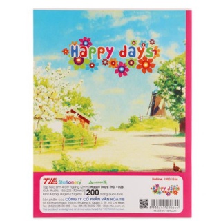 Tập 200 trang Happy days