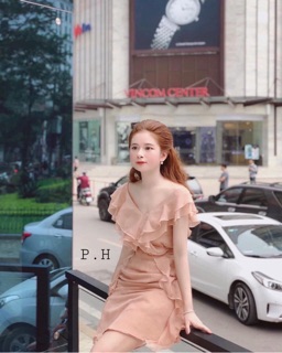 Váy tơ bèo ngắn