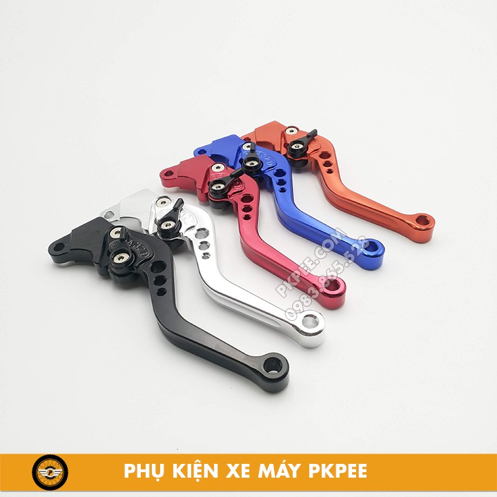 Tay Thắng (Phanh) Mẫu Bikers 6 Nấc Tăng Chỉnh Dream, Wave, Sirius RC, xe Trung Quốc, xe 50cc