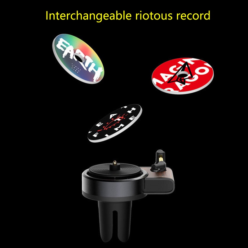 Dụng Cụ Khuếch Tán Hương Thơm Gắn Kính Chắn Gió Xe Hơi Hình Máy Ghi Âm Sáng Tạo