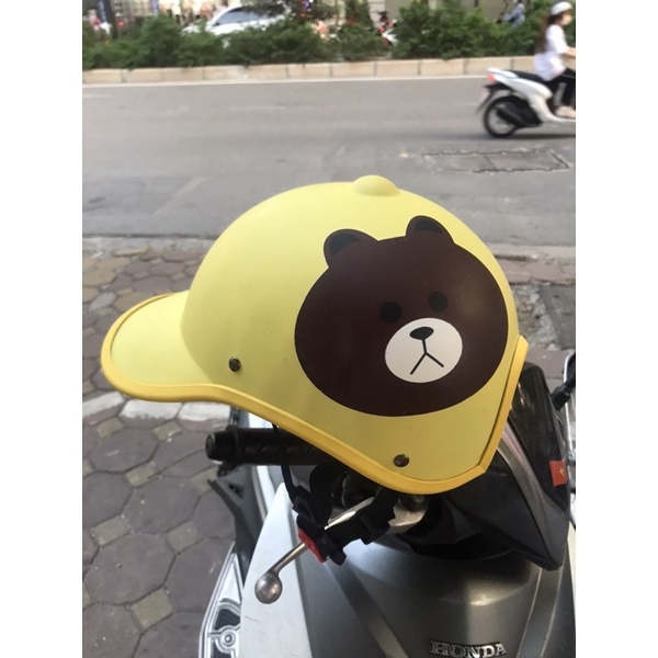 Mũ bảo hiểm thời trang lưỡi trai ,siêu rẻ,nhẹ , thoáng , mát cho cả nam  và nữ