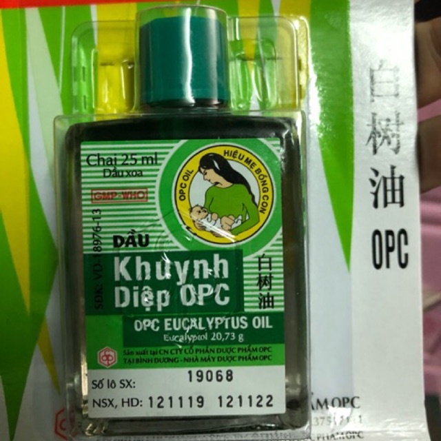 Dầu khuynh Diệp Opc 25ml