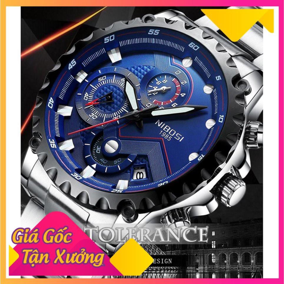 ĐỒNG HỒ NAM ĐẲNG CẤP NIBOSI 2322 | Design Riêng Cho Người Thành Công | DH0091 winbox.shop