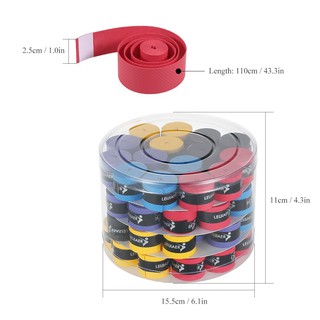 Bộ 5/9/15 cuộn dây 110cm cao su quấn cán Vợt Cầu lông/Tennis/Cần câu cá chống trượt tay