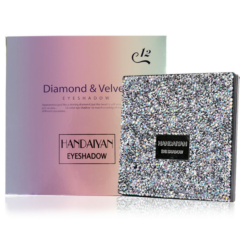 phấn 12 ô hộp gắn đá sang chảnh mp | BigBuy360 - bigbuy360.vn