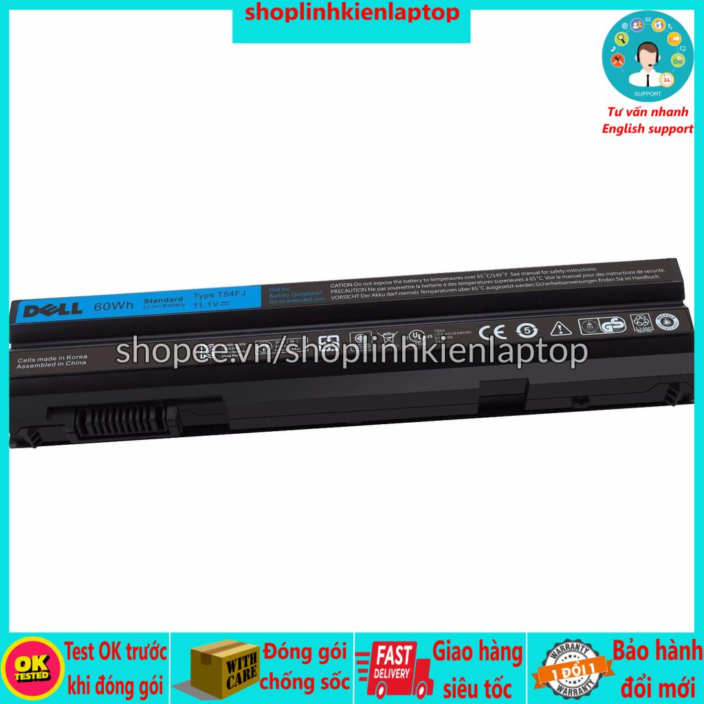 PIN DELL E6420 (T54FJ) 60WH (ZIN) tương thích Latitude E5420 E5430 E5520 E5530 E6420 E6420 E6430 E6440 E6520