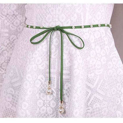 Đai váy đính hạt tiểu thư NHIỀU MÀU