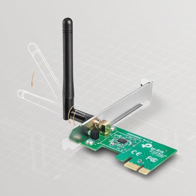 Card Wifi Không Dây Tp-Link Tl-Wn781Nd - 150mbps N Pci Express 0512