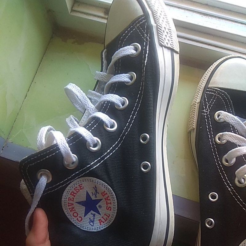 [giày converse chính hãng) giày converse cổ cao ngôi sao chính hãng. Xả kho hàng cũ chỉ từ 100k