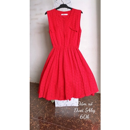Đầm hai dây kiểu xinh
