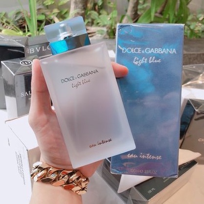 [MRS.SCENT] Nước hoa D G LIGHT BLUE INTENSE - DOLCE GABBANA LIGHT BLUE INTENSE. Mùi cực kỳ thơm mát, nữ tính