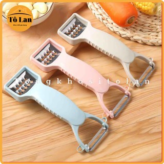 Nạo củ quả lúa mạch - nạo gọt củ qủa 2 đầu - gia dụng tô lan