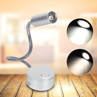 Globedealwin LED Flash support support đọc sách màu bằng nhôm