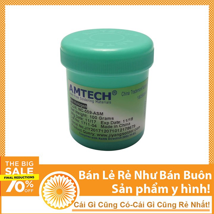 Mỡ Hàn AMTECH NC-559 ASM