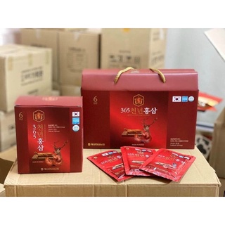 Nước hồng sâm linh chi nhung hươu hàn quốc hộp 20 gói x 70ml
