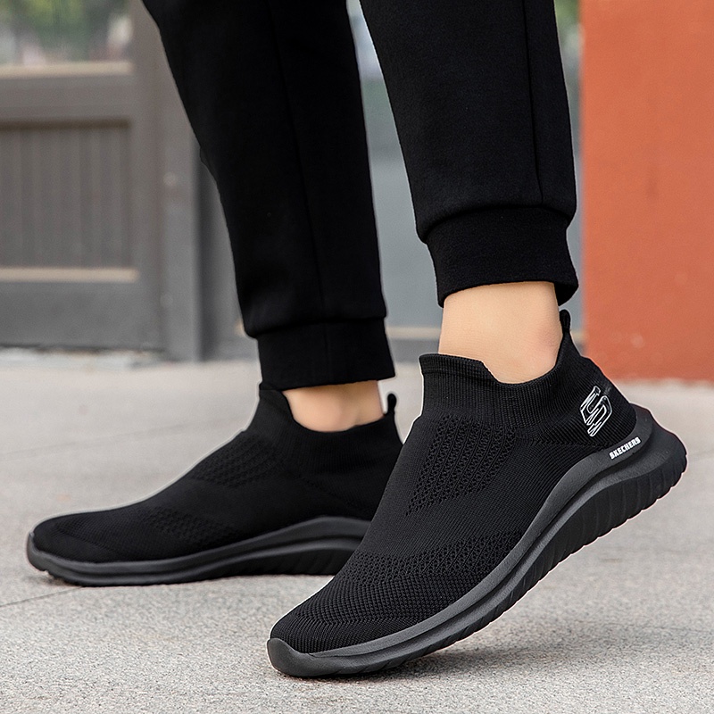 Giày Chạy Bộ Thể Thao Nhẹ Có Đệm Khí Slip On GO Thời Trang Cho Nam * Skechers_