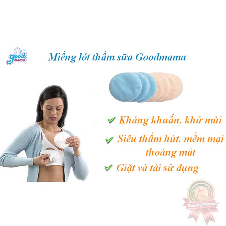 Miếng lót ngực thấm sữa cho mẹ có bầu | Cotton thấm sữa nâng ngực