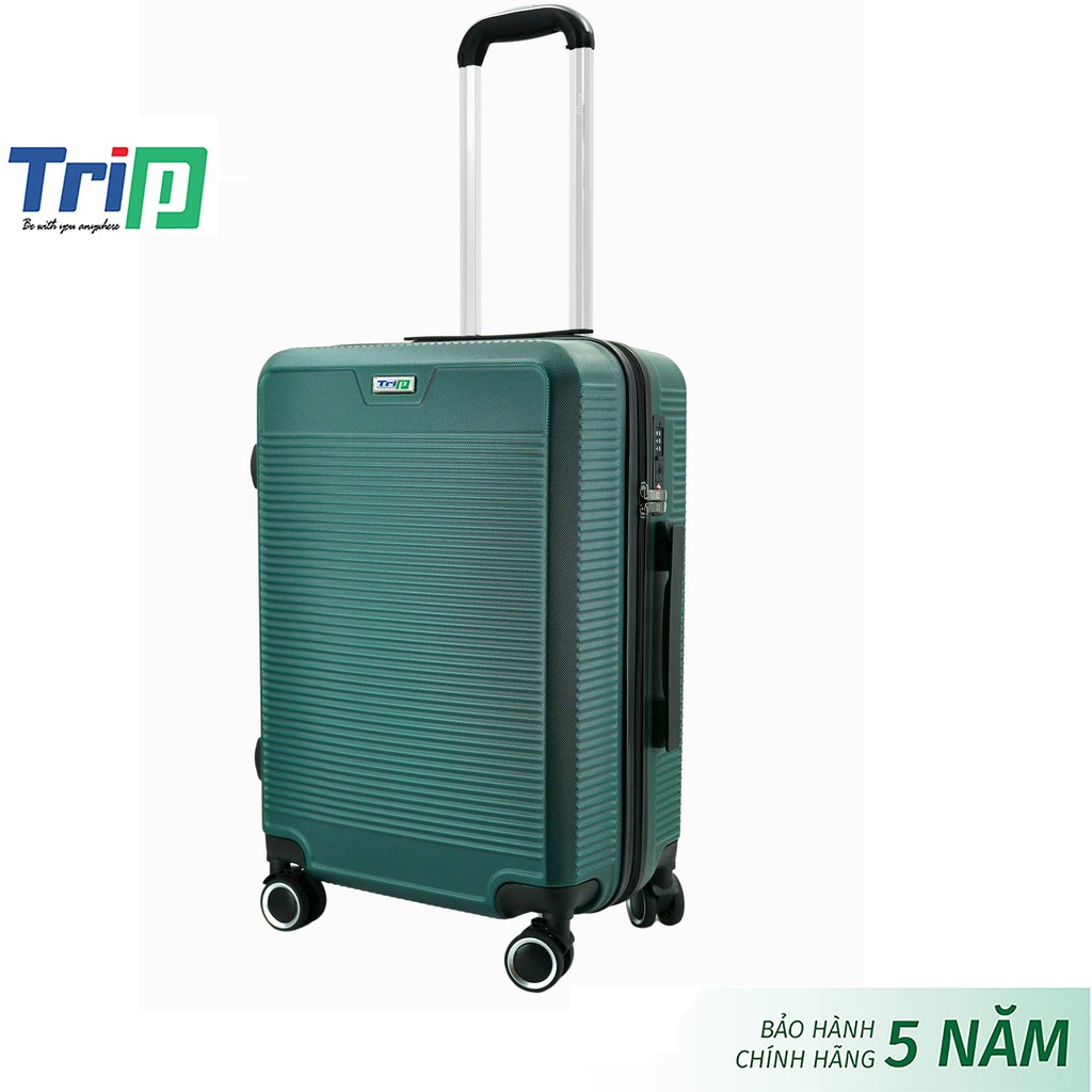 Vali kéo TRIP P808 Size 22inch đựng từ 15-20kg hành lý bảo hành 5 năm chính hãng, 1 đổi 1 trong 12 tháng