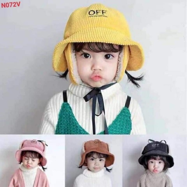 Nón bịt tai cho bé