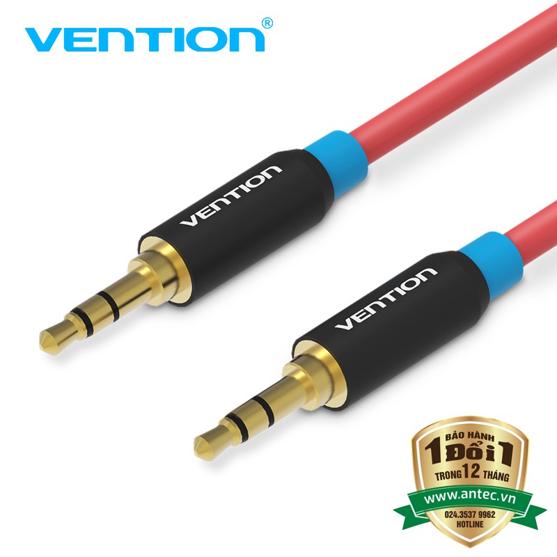 [Mã ELHACE giảm 4% đơn 300K] Cáp Audio 2 đầu 3.5mm Vention P350AC - BEN