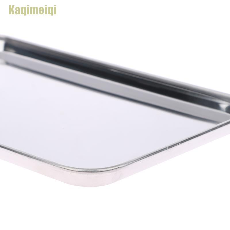 Khay inox hình chữ nhật chuyên dụng cho làm bánh