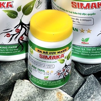PHÂN BÓN KÍCH RỄ CỰC MẠNH SIMAKA HŨ 100G - ĐẺ NHÁNH NHIỀU, GIÂM CÀNH, CHIẾT CÀNH, TĂNG TRƯỞNG CÂY TRỒNG.