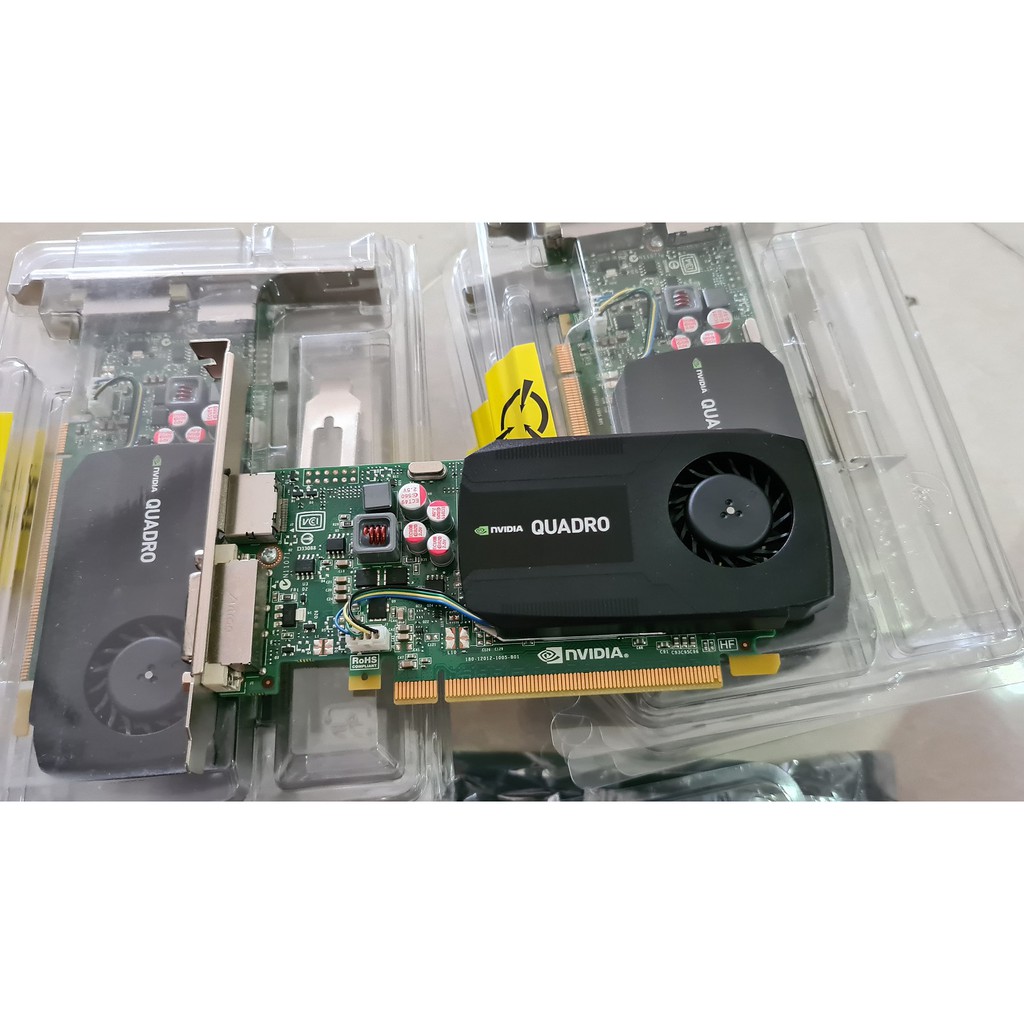 Card màn hình 4K 60Hz - NVIDIA Quadro 600 K600 K620 K1200 1-4GB Graphics Card (0B47394)