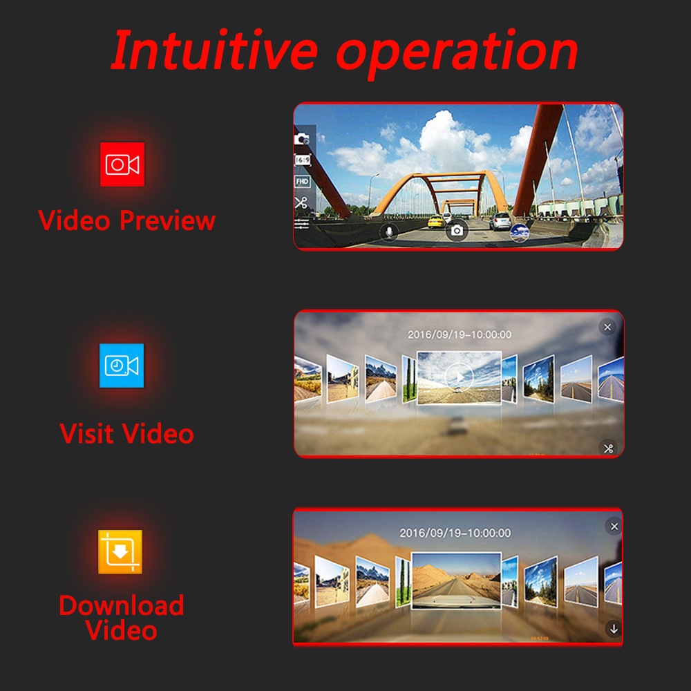 Camera hành trình 1296P cho xe hơi
 | BigBuy360 - bigbuy360.vn