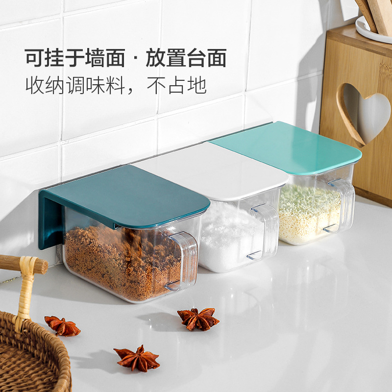 Ossayi Hộp Đựng Gia Vị Gắn Tường Tiện Dụng Cho Nhà Bếp